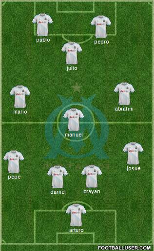 Olympique de Marseille Formation 2012