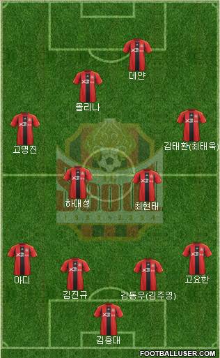 FC Seoul Formation 2012