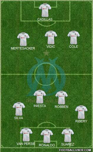 Olympique de Marseille Formation 2012