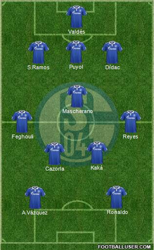 FC Schalke 04 Formation 2012