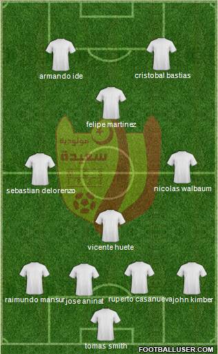 Mouloudia Club de Saïda Formation 2012