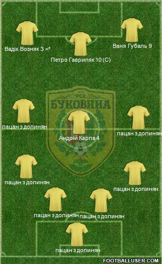 Bukovyna Chernivtsi Formation 2012