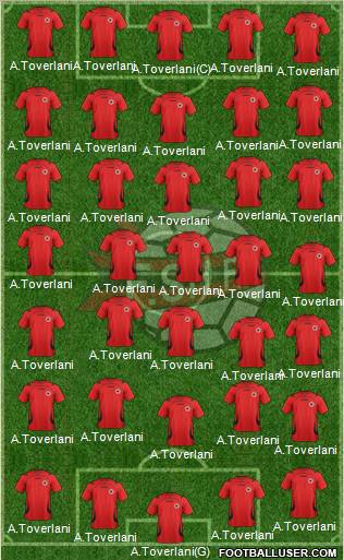 Albania Formation 2012