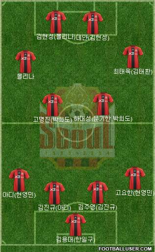 FC Seoul Formation 2012