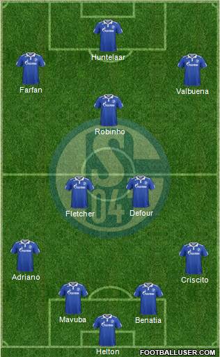 FC Schalke 04 Formation 2012