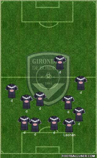 FC Girondins de Bordeaux Formation 2012