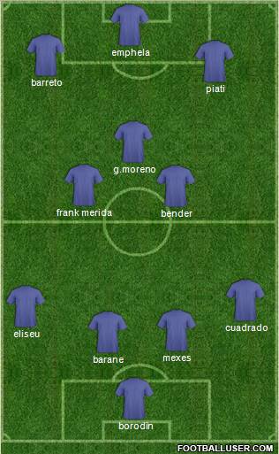 Pro Evolution Soccer Team Formation 2012
