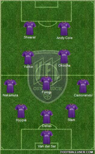 VfL Osnabrück Formation 2012