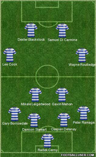 Queens Park Rangers Formation 2012