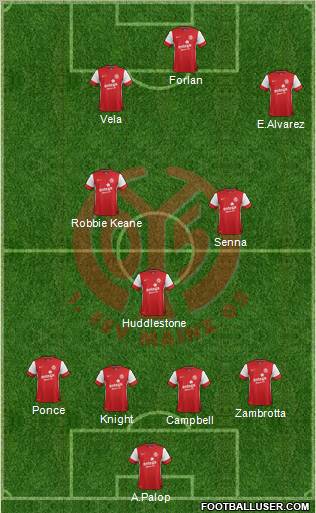 1.FSV Mainz 05 Formation 2012