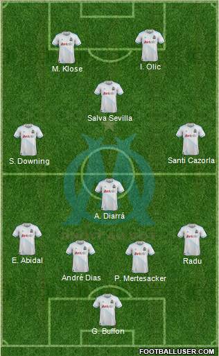 Olympique de Marseille Formation 2012