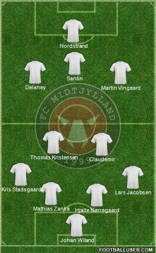 Football Club Midtjylland 1999 Formation 2012