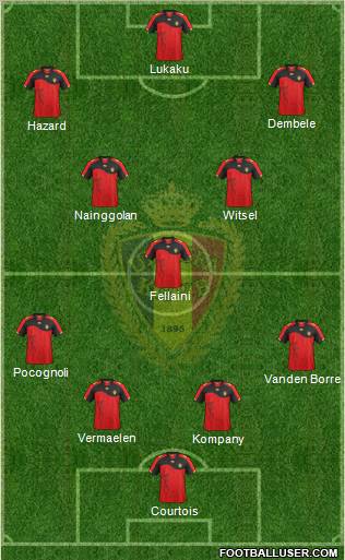 Belgium Formation 2012