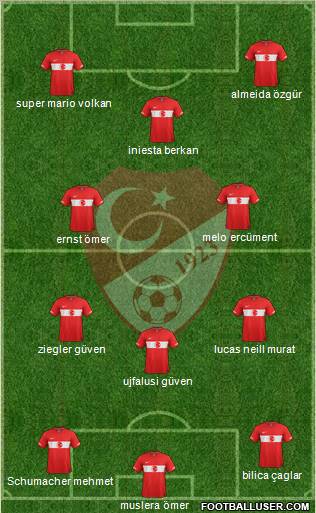 Turkey Formation 2012