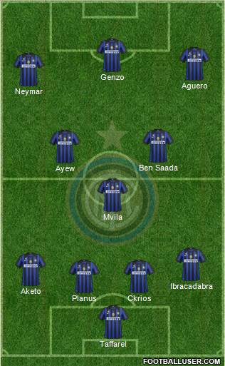 F.C. Internazionale Formation 2012