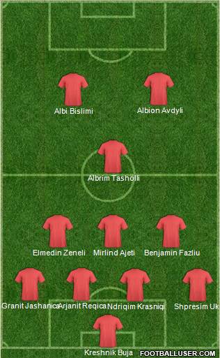 Champions League Team Formation 2012