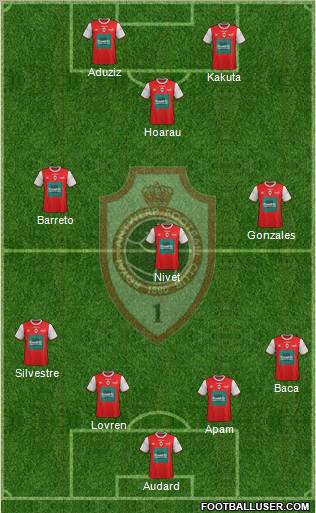 R Antwerp FC Formation 2012