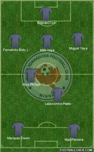 Niger Tornadoes FC Formation 2012