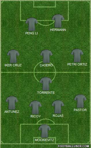 Pro Evolution Soccer Team Formation 2012