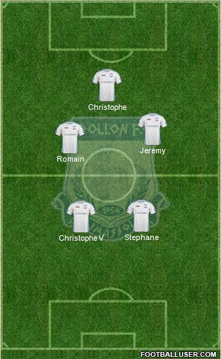 AMO Apollon Limassol Formation 2012