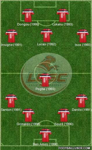 LOSC Lille Métropole Formation 2012