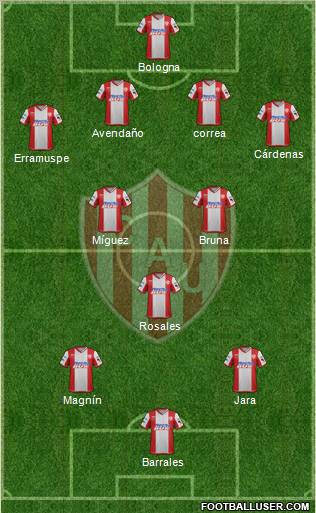 Unión de Santa Fe Formation 2012