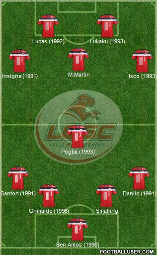 LOSC Lille Métropole Formation 2012
