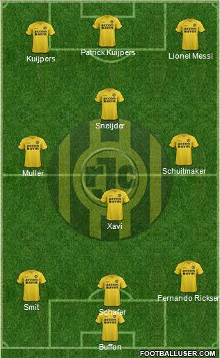 Roda JC Formation 2012
