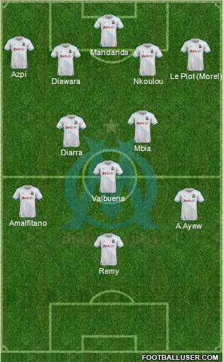 Olympique de Marseille Formation 2012
