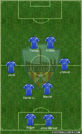 U.E. Lleida S.A.D. Formation 2012