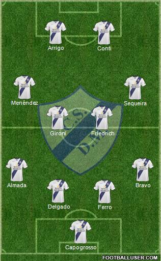 Deportivo Merlo Formation 2012