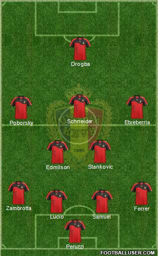 Belgium Formation 2012