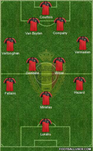 Belgium Formation 2012