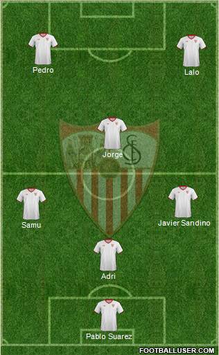 Sevilla F.C., S.A.D. Formation 2012