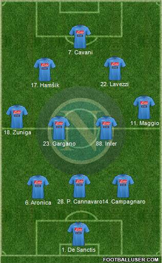 Napoli Formation 2012