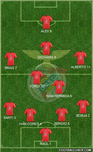 Clube Desportivo Santa Clara Formation 2012