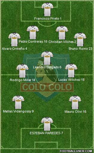 CSD Colo Colo Formation 2012