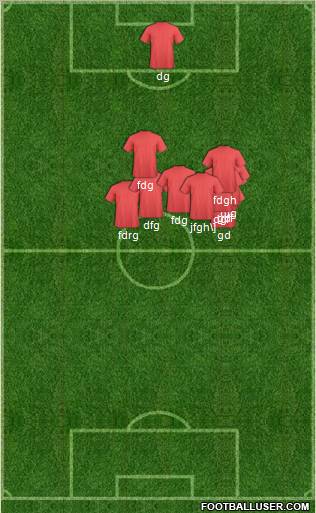 Pro Evolution Soccer Team Formation 2012