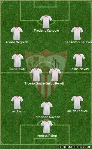 Sevilla F.C., S.A.D. Formation 2012