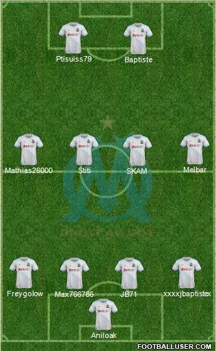 Olympique de Marseille Formation 2012