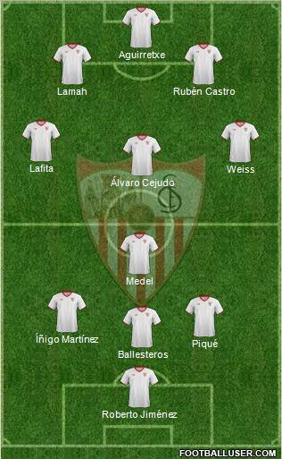 Sevilla F.C., S.A.D. Formation 2012
