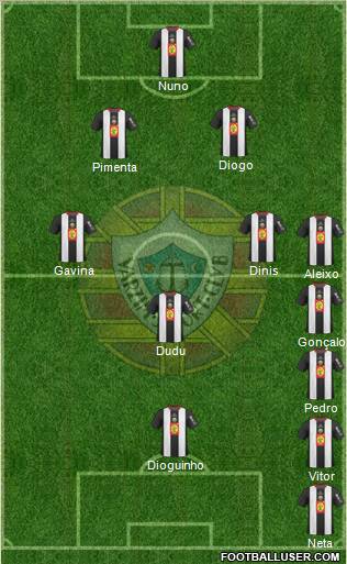 Varzim Sport Clube Formation 2012