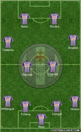 Toulouse Football Club Formation 2012