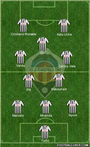 C.D. Castellón S.A.D. Formation 2012