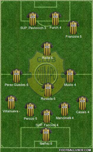 Olimpo de Bahía Blanca Formation 2012
