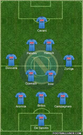 Napoli Formation 2012