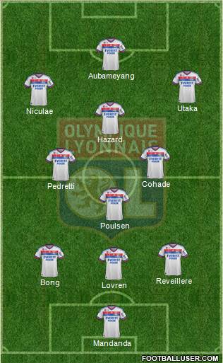 Olympique Lyonnais Formation 2012
