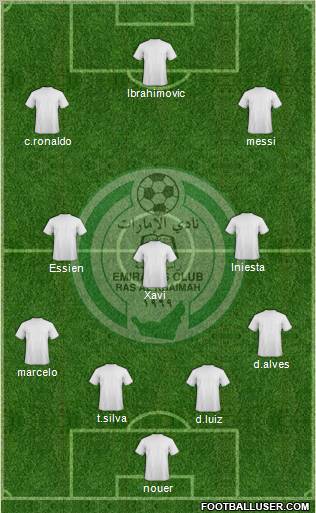 Al-Emirates Formation 2012