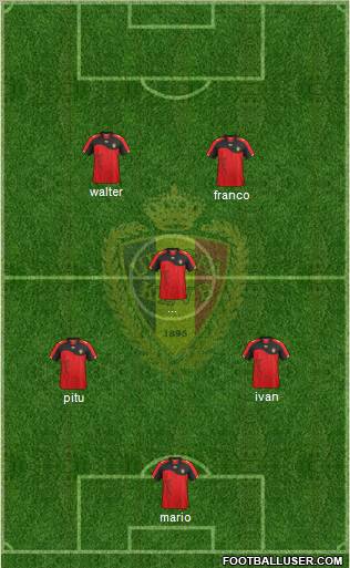 Belgium Formation 2012