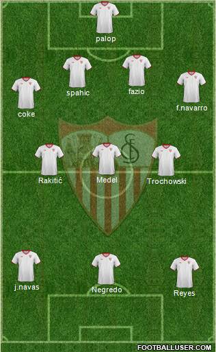 Sevilla F.C., S.A.D. Formation 2012